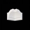 20 Meter + 4 Innenecken LED  indirekte Beleuchtung XPS OL-4 75x75mm